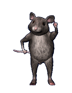 fat mouse STICKER