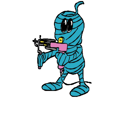 Yarn Tuft Sticker by CHEBLO