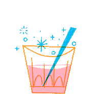 Happy Hour Fun Sticker by London Dewey