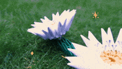 tmbstudios daisy origami daisy chain GIF