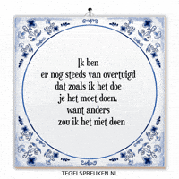 Nl Spreuk GIF by Tegelspreuken.nl