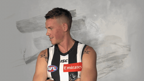 excited #forever GIF by CollingwoodFC