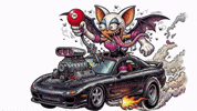 Hot Rod Speed GIF