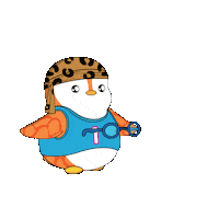 Happy Show Time Sticker by Pudgy Penguins