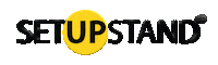 setup-stand set up stand setupstand setup stand Sticker