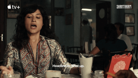 Sassy Shut Up GIF by Apple TV+