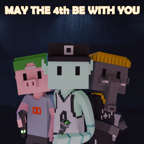 Star Wars May The Force Be With You GIF by Meebits