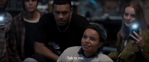 Scared Talk To Me GIF by VVS FILMS