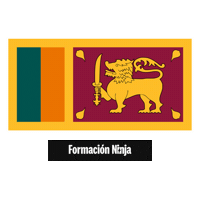 Sri Lanka Flag Sticker by Formación Ninja