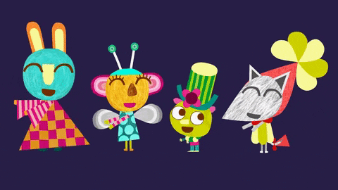 happy dance GIF by Olobob Top