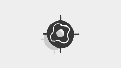 animation donut GIF by Nik Dudukovic