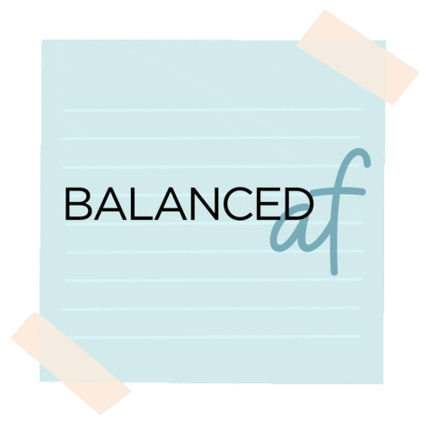 balance365 link in bio healthy habits all or something grown ass woman Sticker