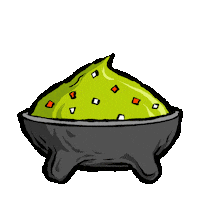 Super Bowl Guacamole Sticker by Avocados From Mexico