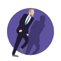 Arjen Lubach Running Sticker by LUBACH
