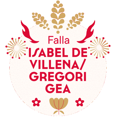 Falles Isabel Sticker by ayuntamientodemislata