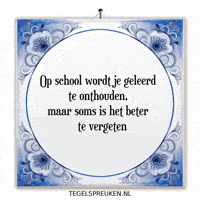 School Humor GIF by Tegelspreuken.nl
