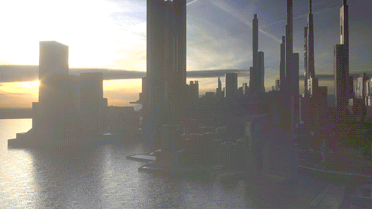 city sunset GIF by robob3ar