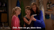 season 1 a pee stick and an asian raccoon GIF by mom