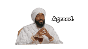 Agreed Sticker by KING YAHWEH GLOBAL