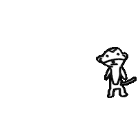 mozyspace digging meerkat 판다 mozy Sticker