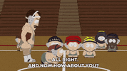 token black wrestling GIF by South Park 