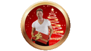 Christmas Sticker by SEBASTIAN