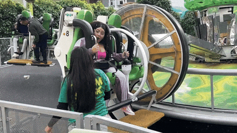 Roller Coaster Nickelodeon GIF