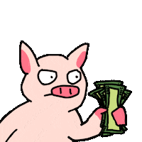 Take All My Money Sticker