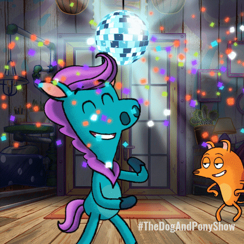 TreehouseDirect fun dancing dog silly GIF