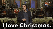 I Love Christmas Snl GIF by Saturday Night Live