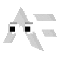 Ahim-effects white logo animation ahim ahim effects Sticker