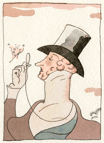 90th anniversary eustace tilley GIF by The New Yorker