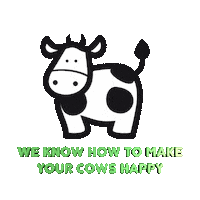 Space Cow Sticker by AGRICOW