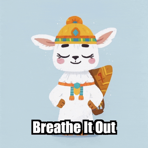 Peace Meditation GIF by Llamaozi