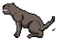 Dog Pixel Art Sticker