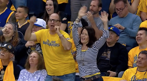 Golden State Warriors Dancing GIF by ESPN