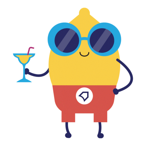 Beach Candy Sticker by Geniebook