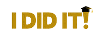 I Did It Sticker by Emporia State University