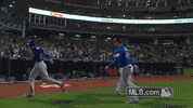 High Five Home Run GIF by MLB