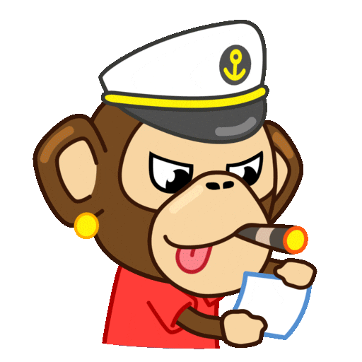 Crypto Smoking Sticker by Yuga Labs