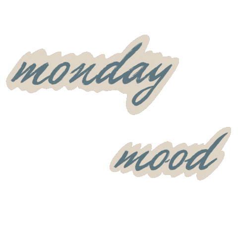 Mood Monday Sticker