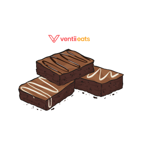 ventiieats love home delivery sushi Sticker