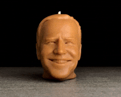 Joe Biden President GIF by Hot Head Candles