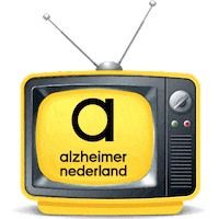AlzheimerNL tv donate alzheimer dementie Sticker