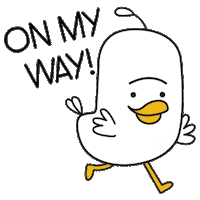 Coming On My Way Sticker by Holler Studios