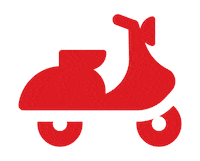 Dj Motorbike Sticker by foodora_cz