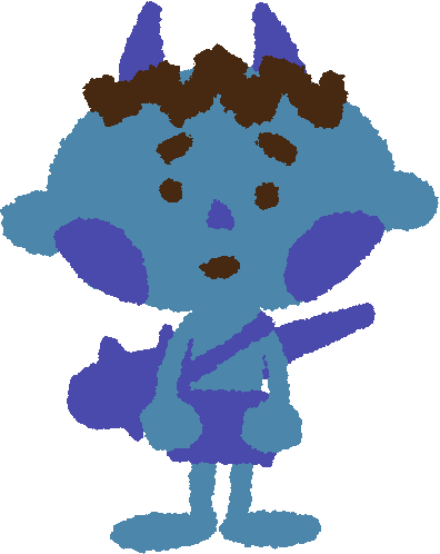 Sad Illustration Sticker