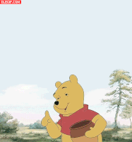 pooh lleva GIF