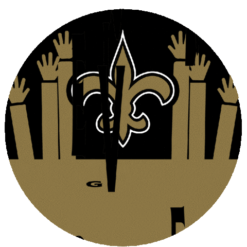 Vote Register Sticker by New Orleans Saints