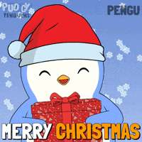 Merry Christmas GIF by Pudgy Penguins